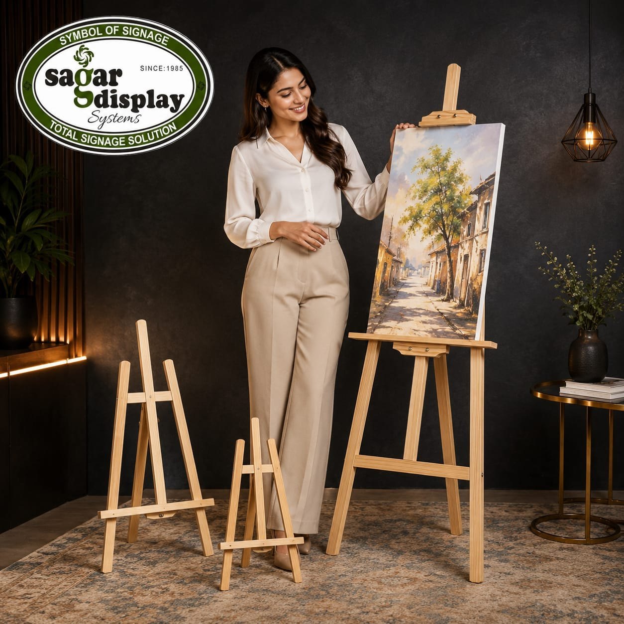 Wooden Painting Easel