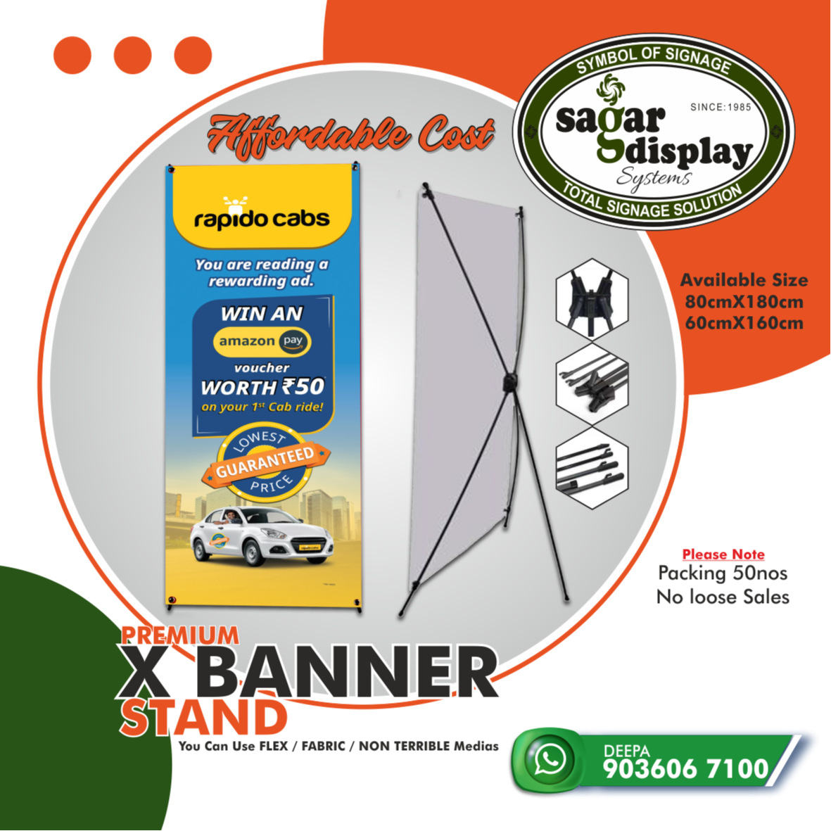 X Banner Stand