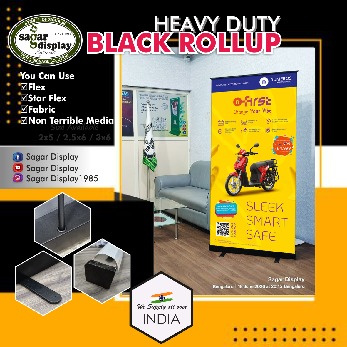 Roll Up Standee Manufacturer