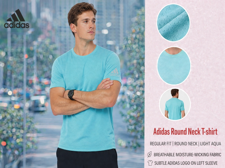 Adidas Round Neck T-shirt