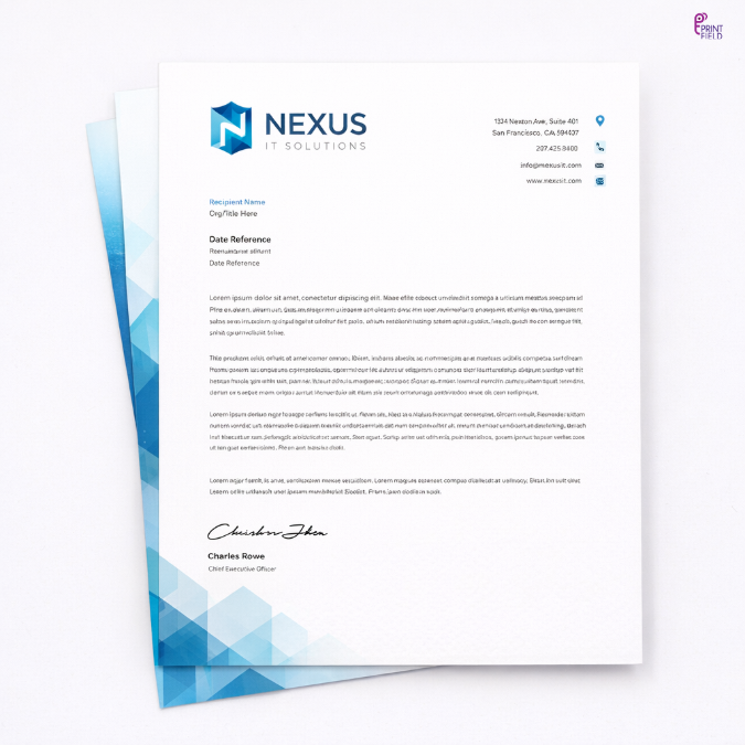 Custom Letterheads