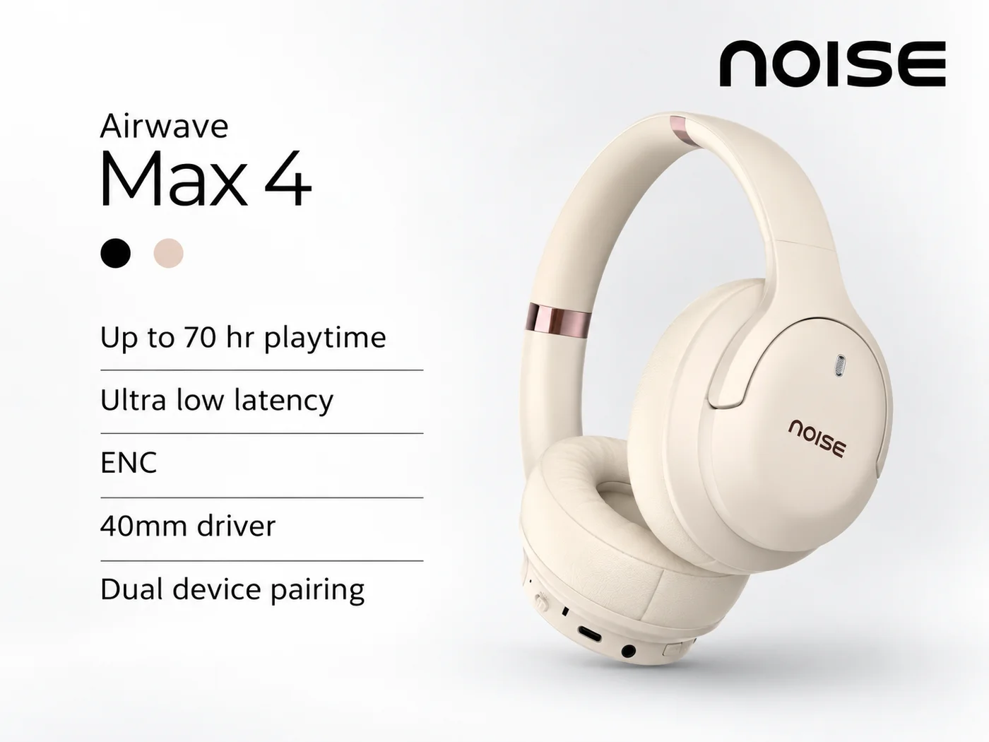 Noise Airwave Max 4 Wireless Headphones