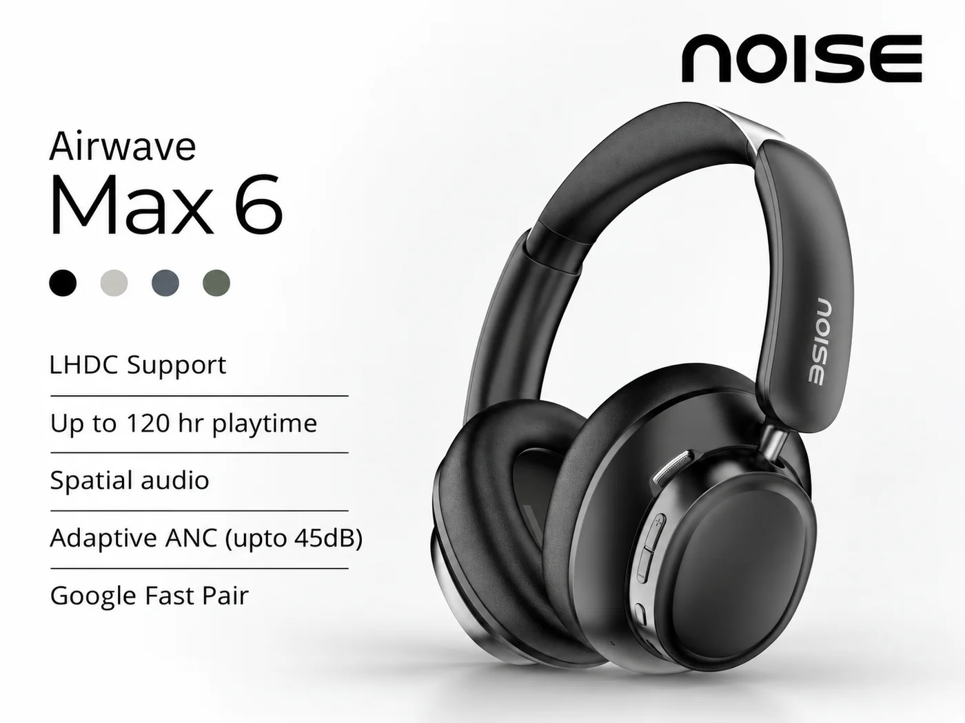 Noise Airwave Max 6 Wireless Headphones