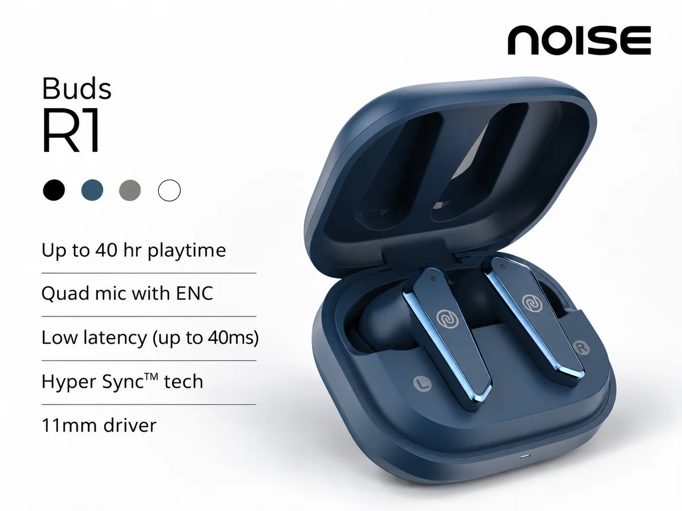 Noise Buds R1 True Wireless Earbuds