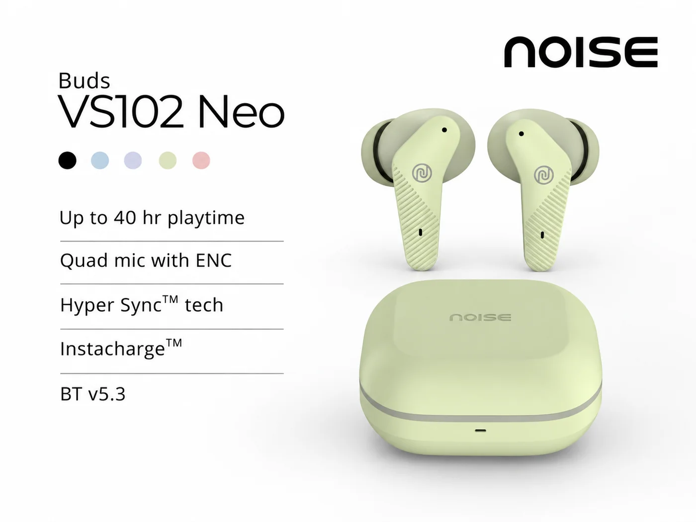 Noise Buds VS102 Neo True Wireless Earbuds
