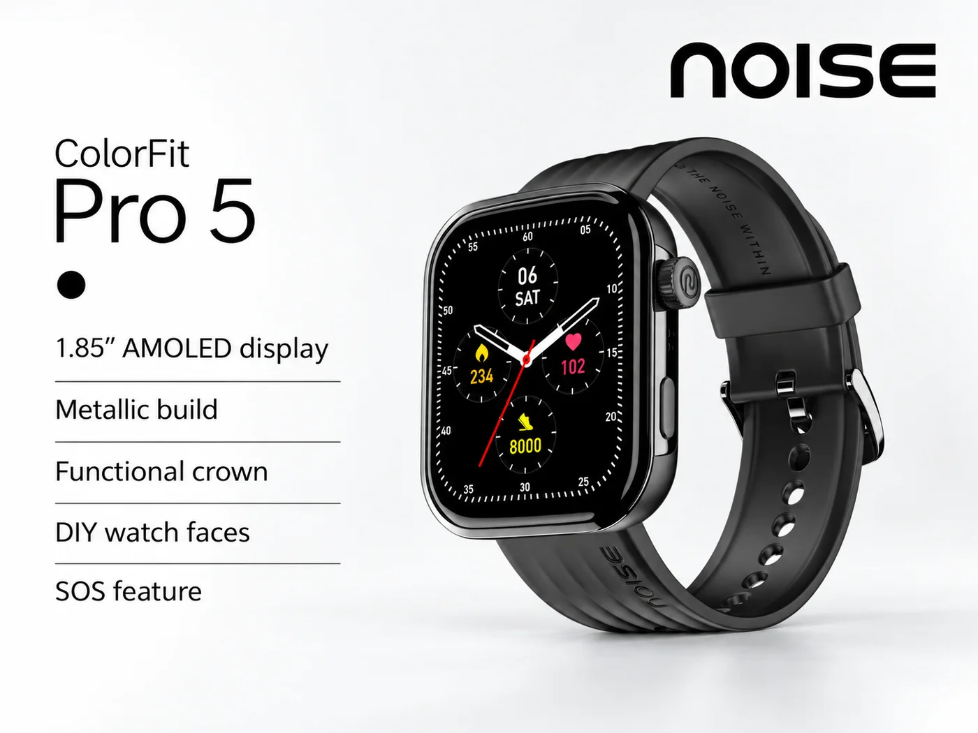 Noise ColorFit Pro 5 Smartwatch
