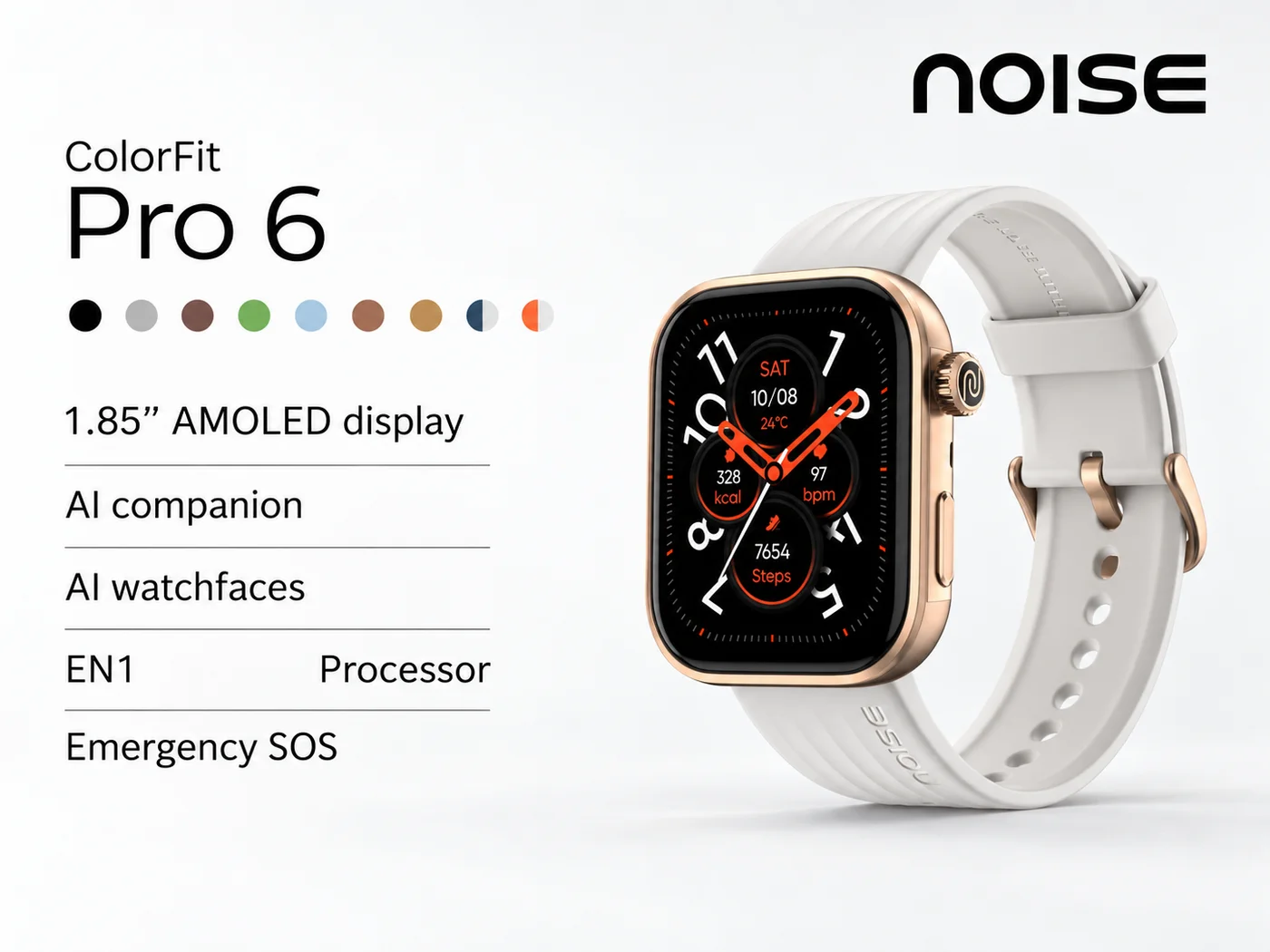 Noise ColorFit Pro 6 Smartwatch