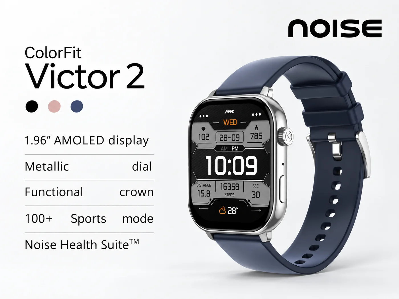 Noise ColorFit Victor 2 Smartwatch