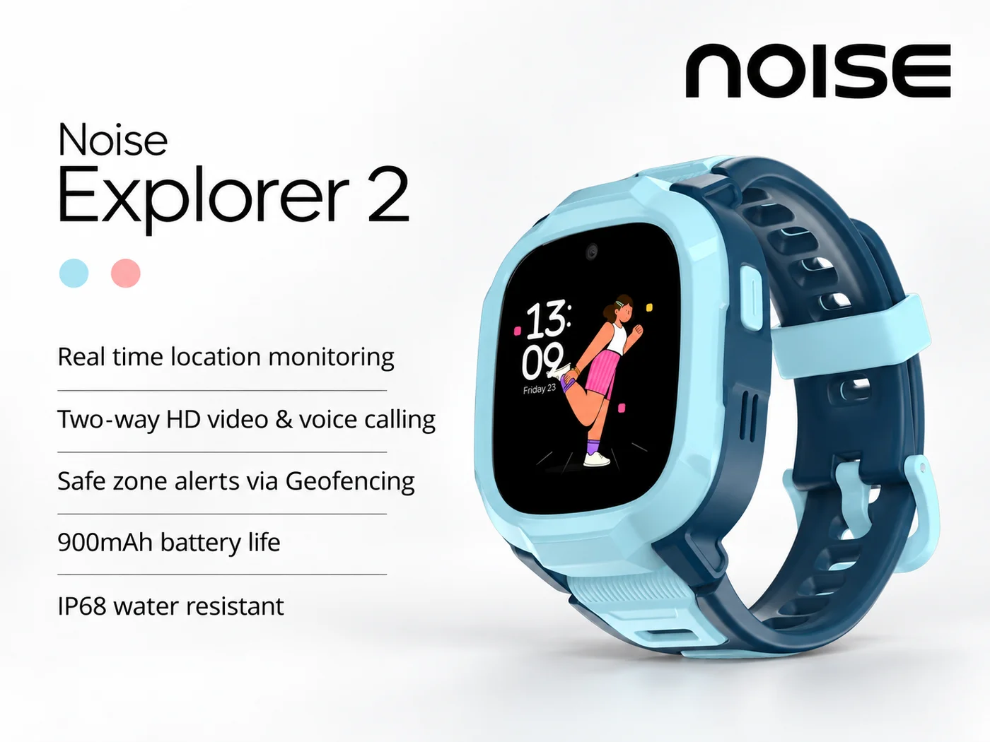 Noise Explorer 2 Smart Kids Watch & GPS Tracker