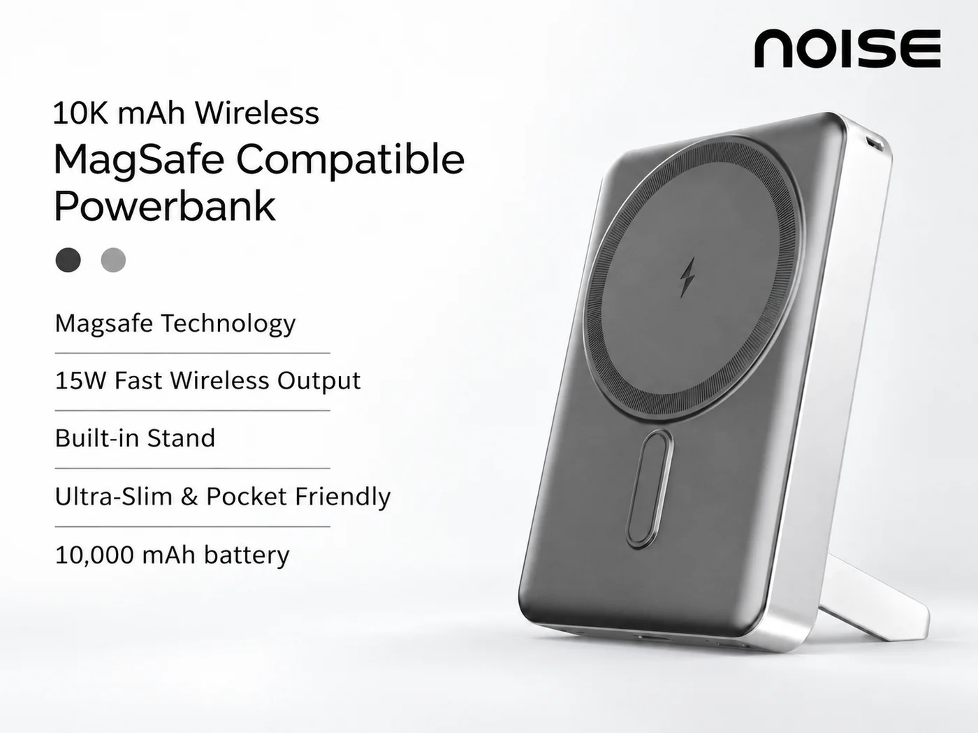 Noise MagSafe 10K mAh Wireless Powerbank