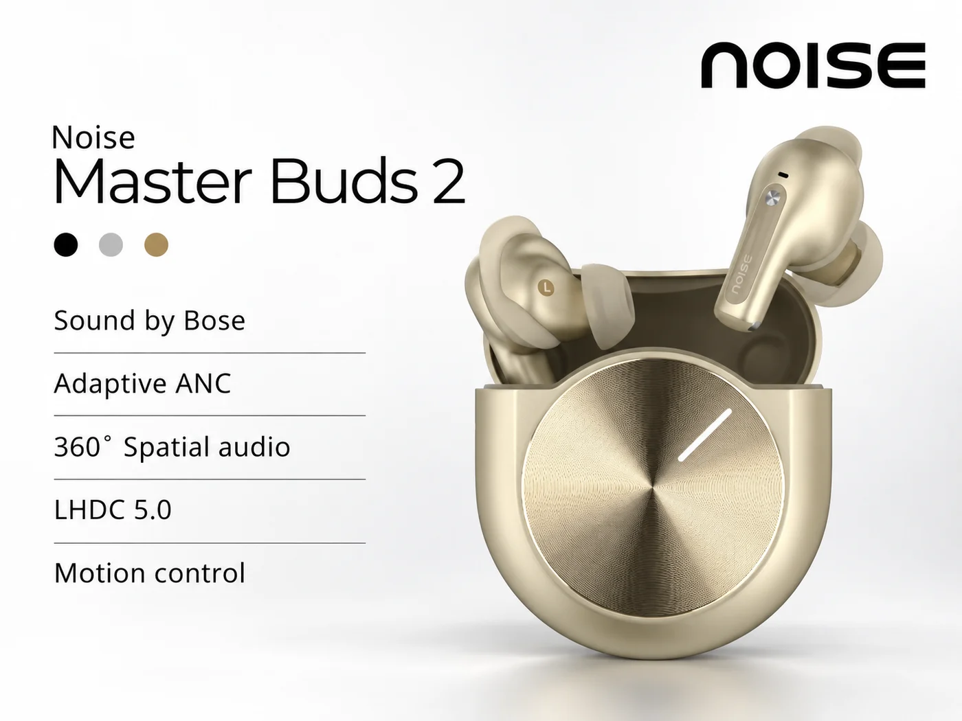 Noise Master Buds 2 TWS Earbuds (Sound by Bose)