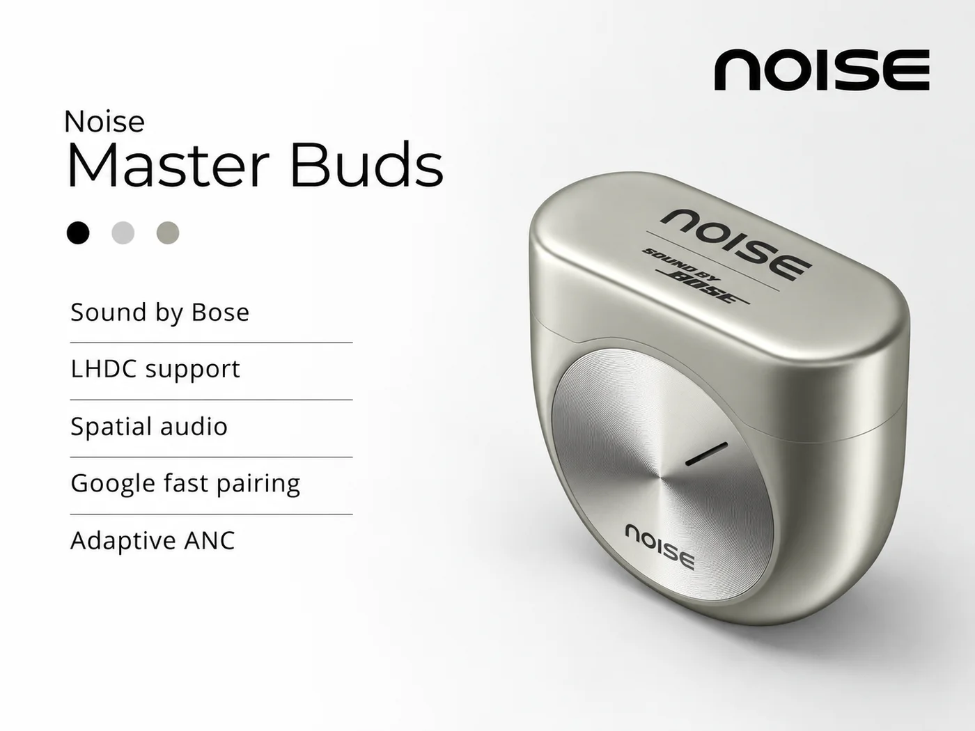 Noise Master Buds TWS Earbuds (Sound by Bose)