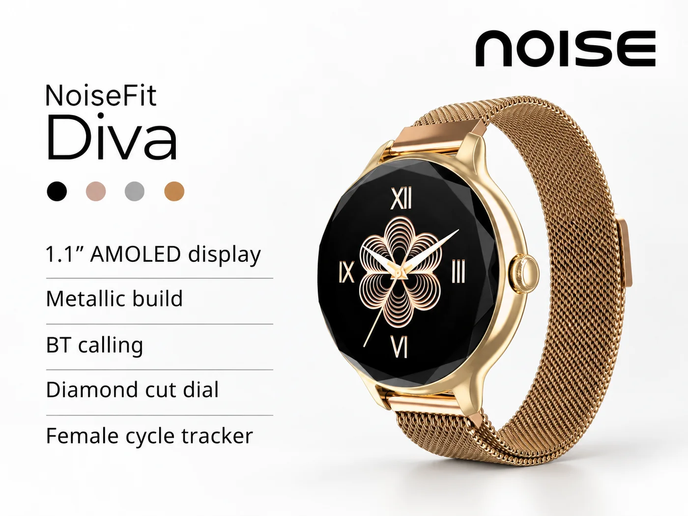 NoiseFit Diva Smartwatch