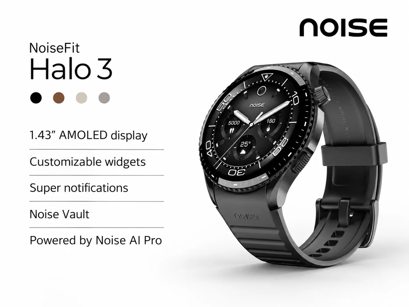 NoiseFit Halo 3 Smartwatch