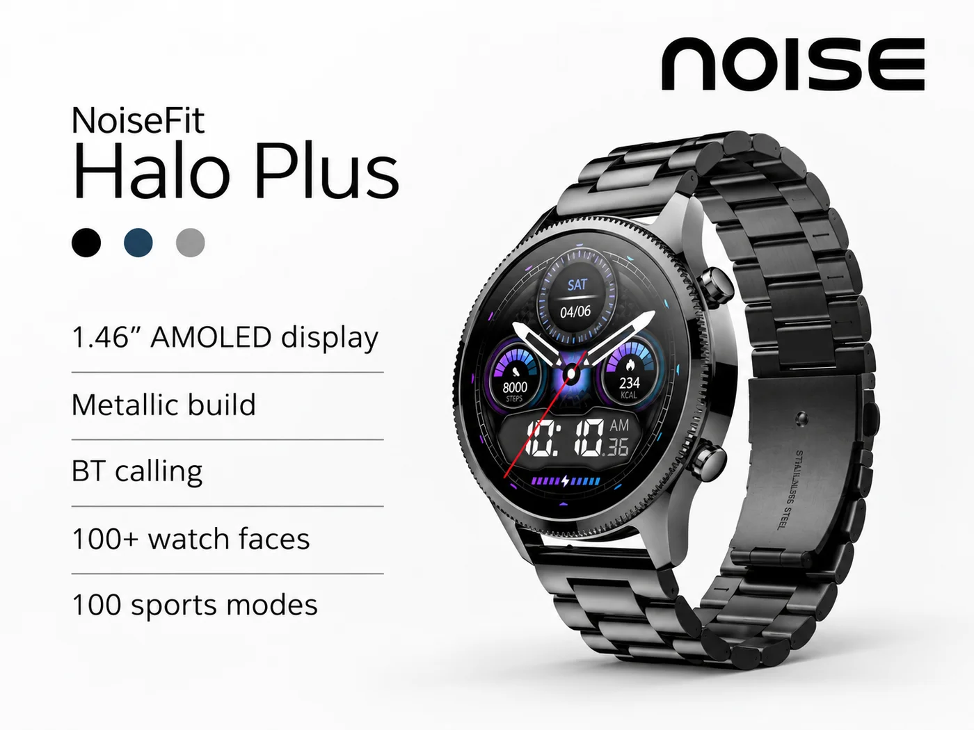 NoiseFit Halo Plus Smartwatch