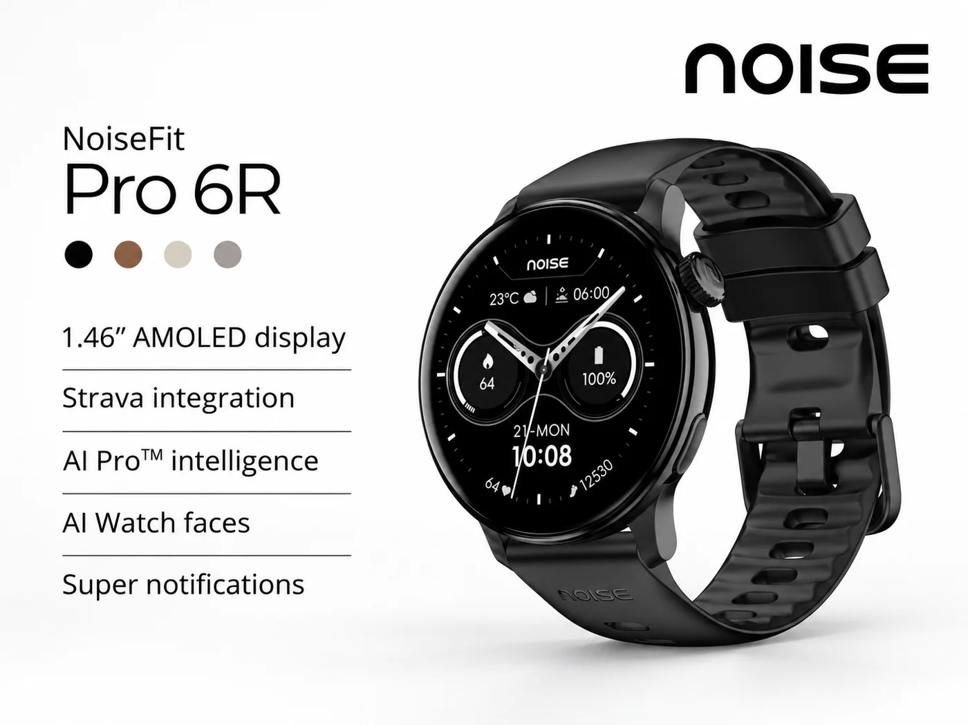 NoiseFit Pro 6R Smartwatch