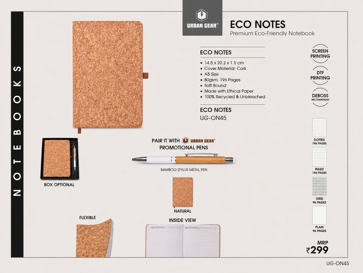 Urban Gear Eco Notes