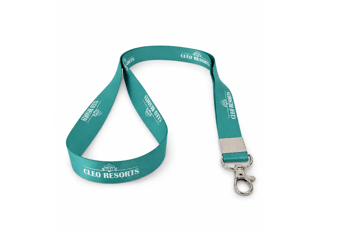 Standard Satin Lanyard with Metal Hook