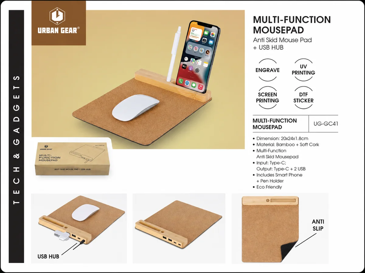 Urban Gear Multi Fuction Mouse Pad