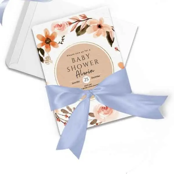 A5 Standard Invitation