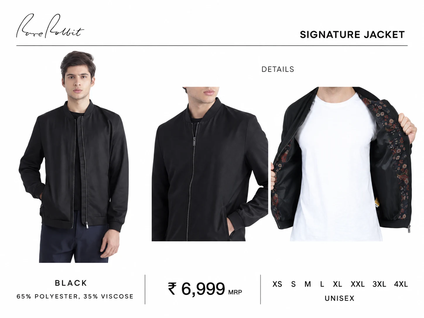 Rare Rabbit Signature Luxury Jacket