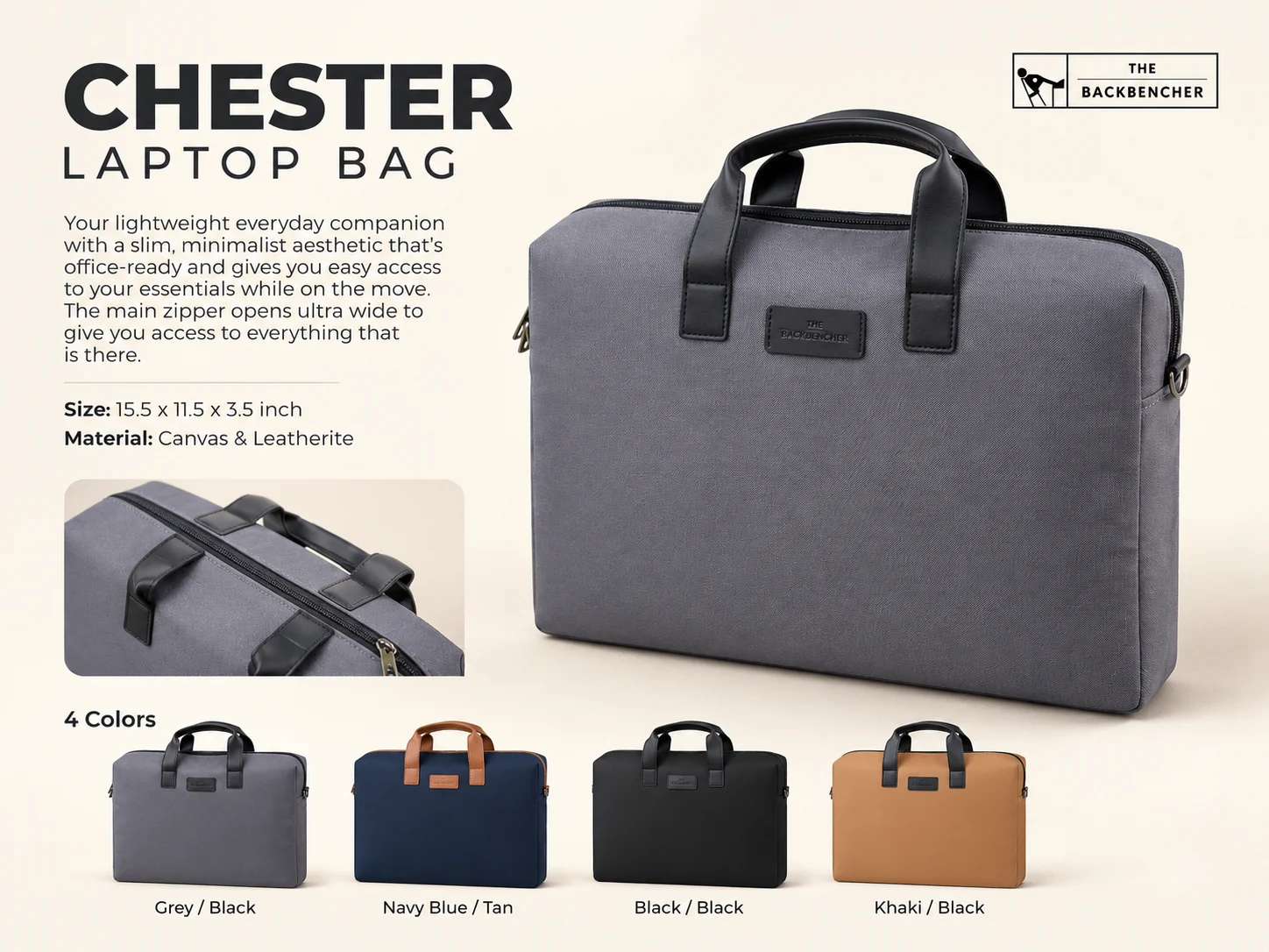 TBH Chester Laptop Bag