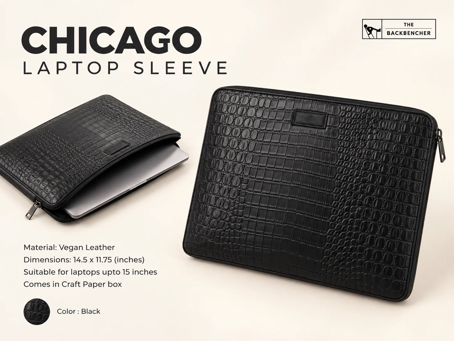TBH Chicago Laptop Sleeve