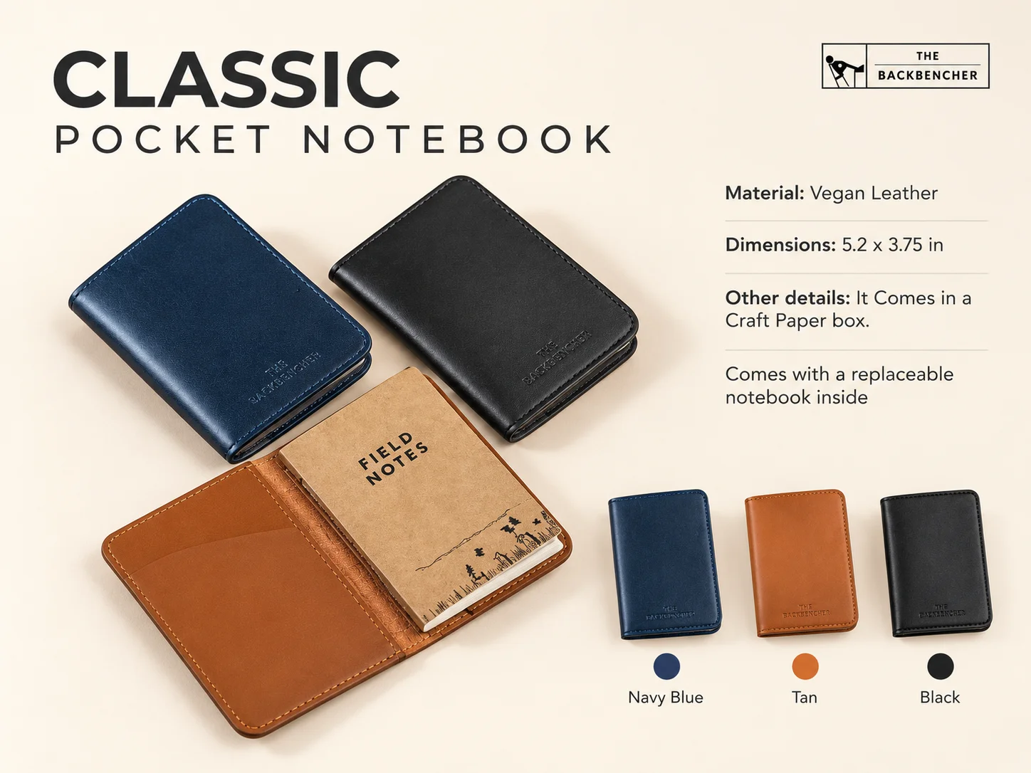 TBH Classic Pocket Notebook