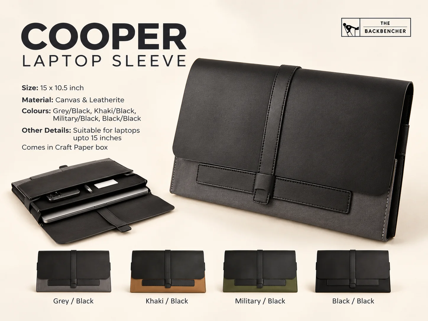 TBH Cooper Laptop Sleeve