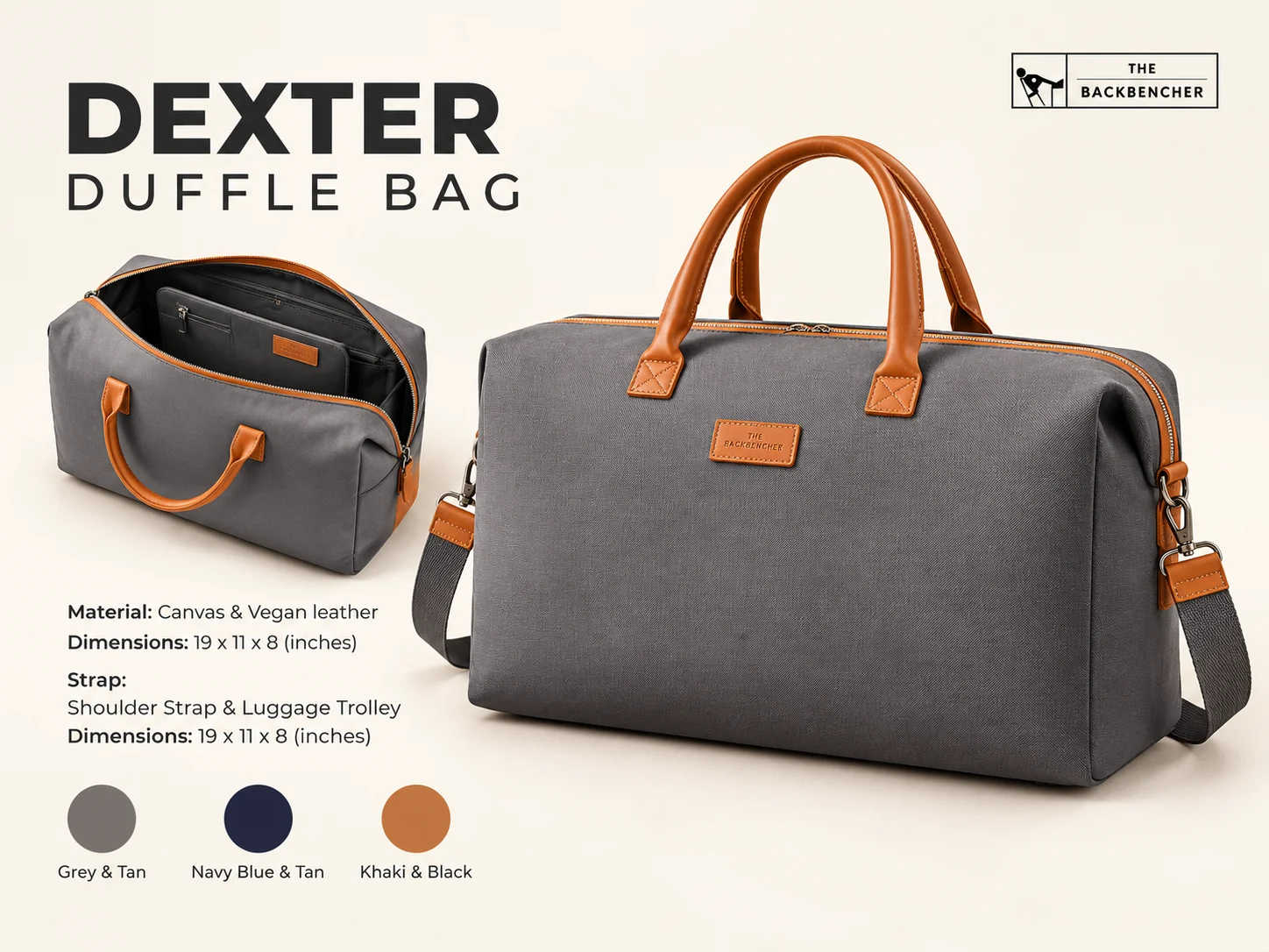 TBH Dexter Duffle Bag