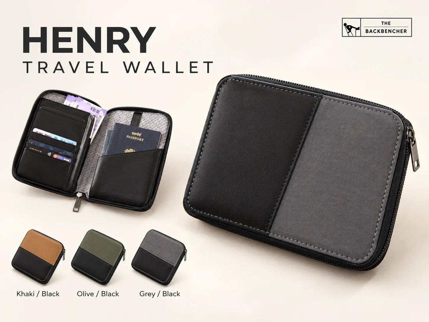TBH Henry Travel Wallet