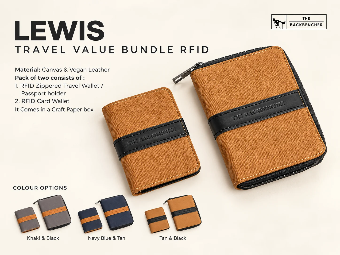 TBH Lewis Travel Value Bundle RFID