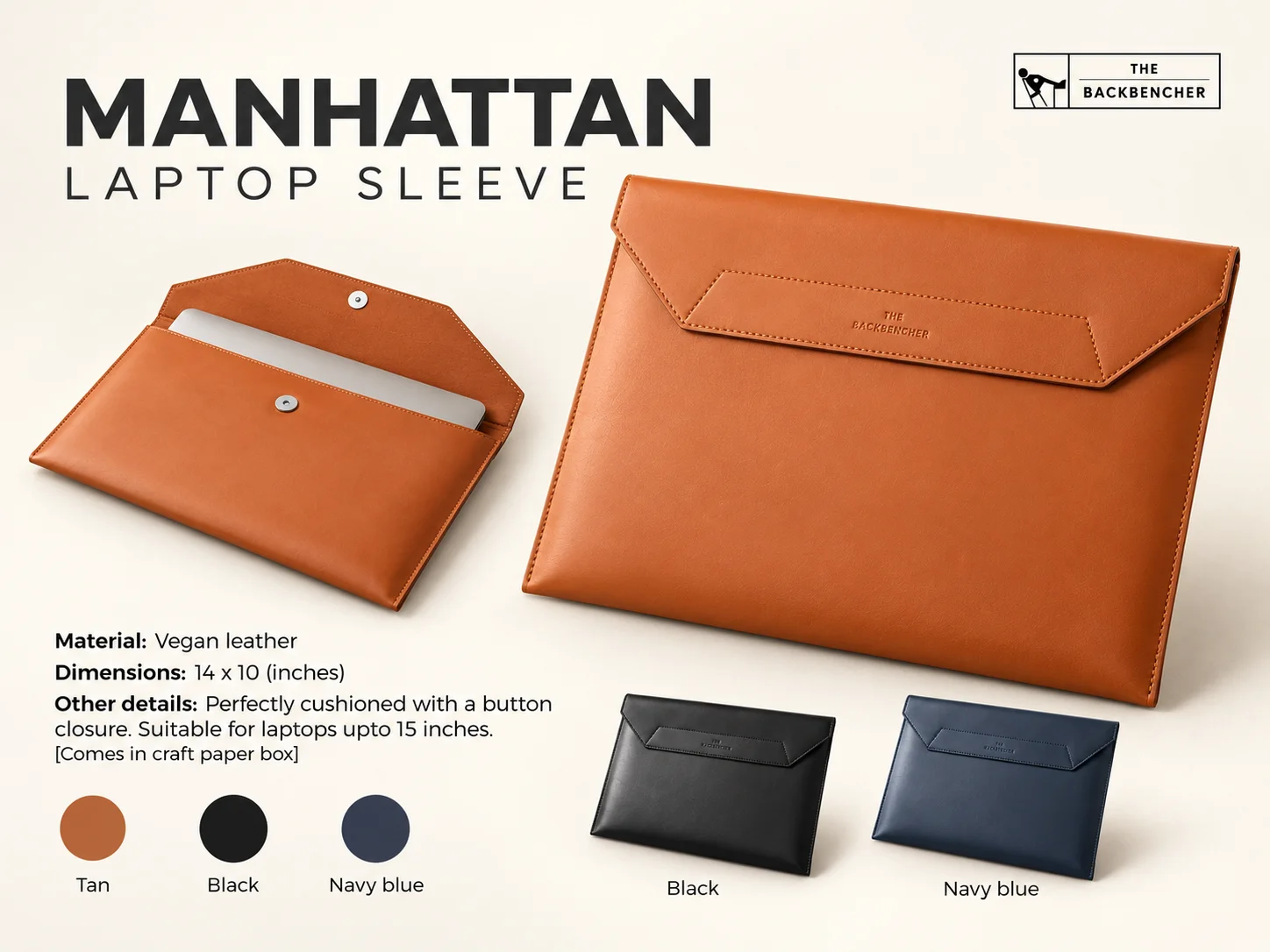 TBH Manhattan Laptop Sleeve