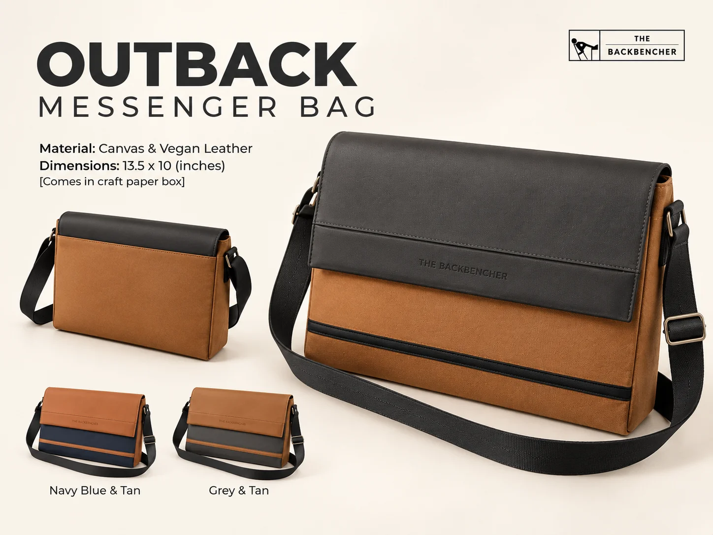 TBH Outback Messenger Bag