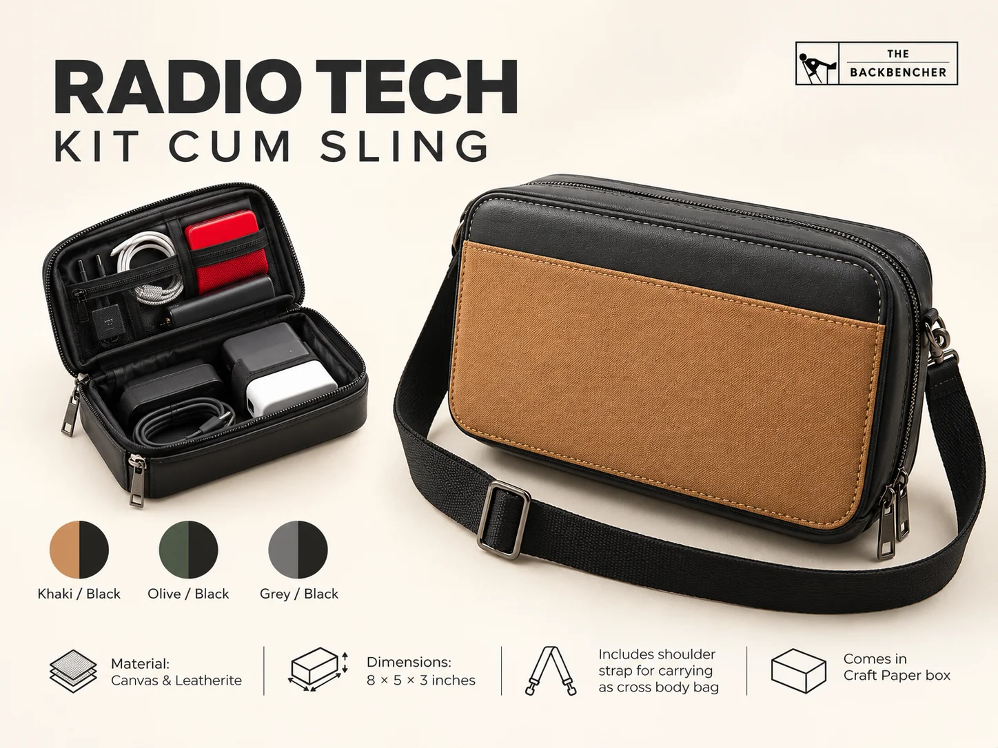 TBH Radio Tech Kit Cum Sling