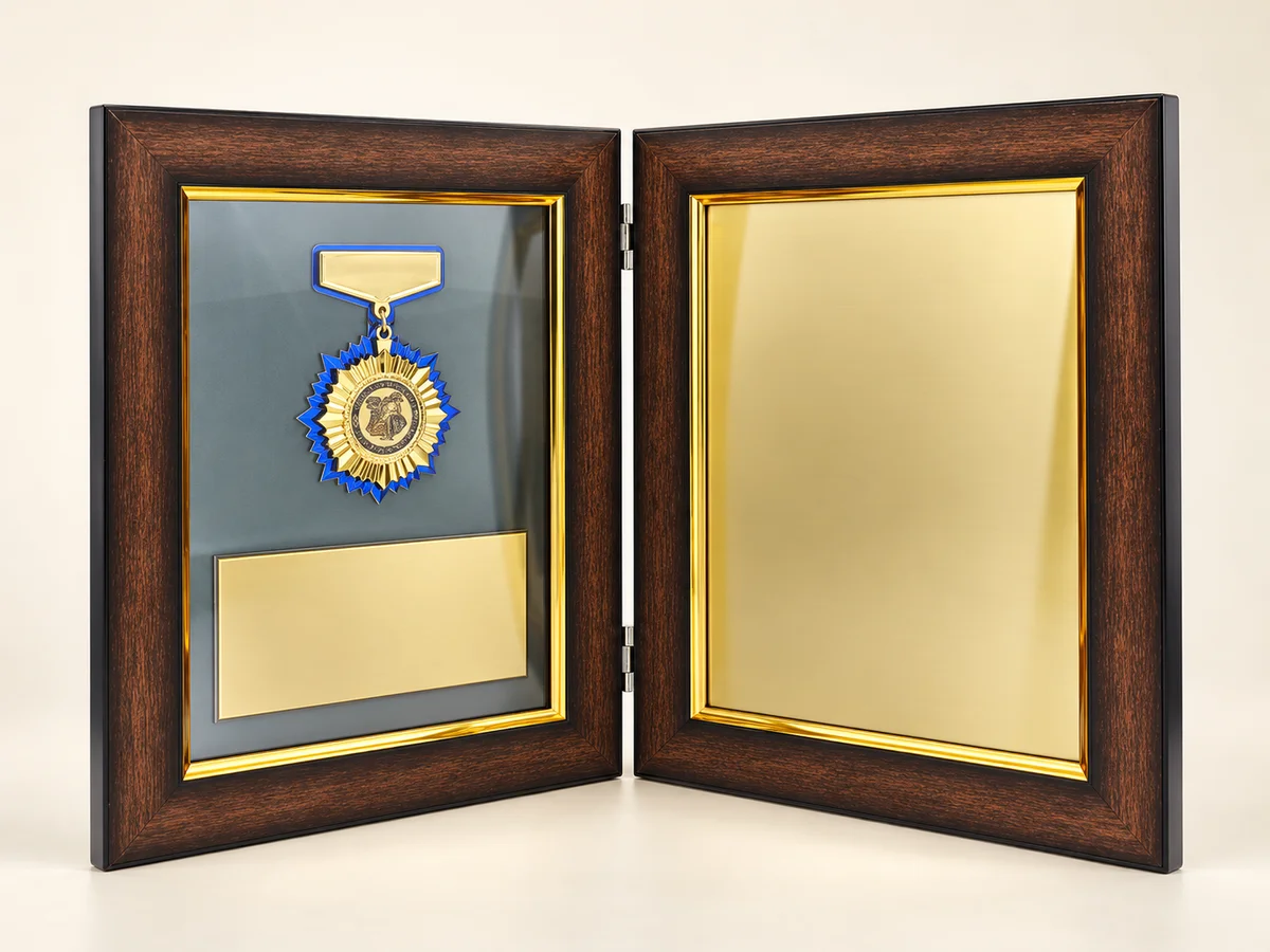 Medal Frame 01 Gold