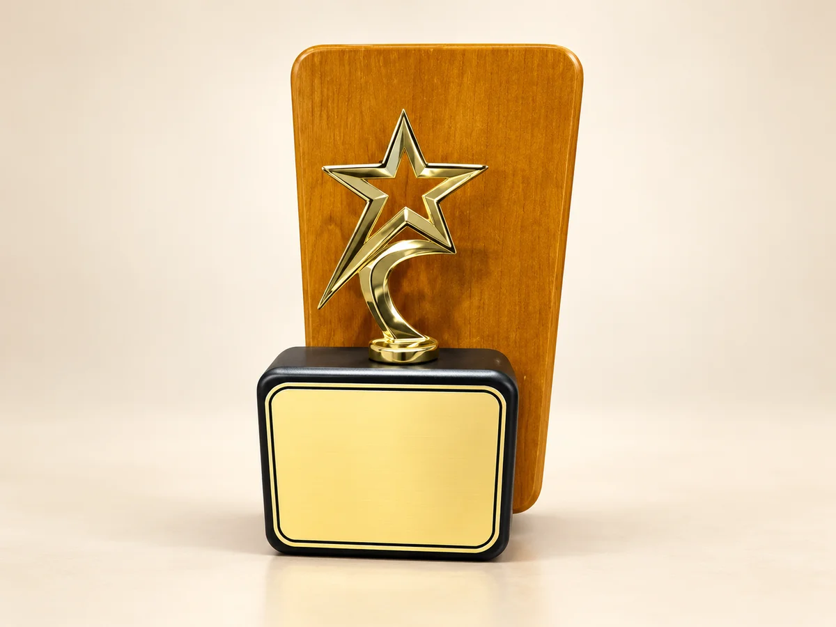 WT29 Gold, Silver, Bronze Trophy