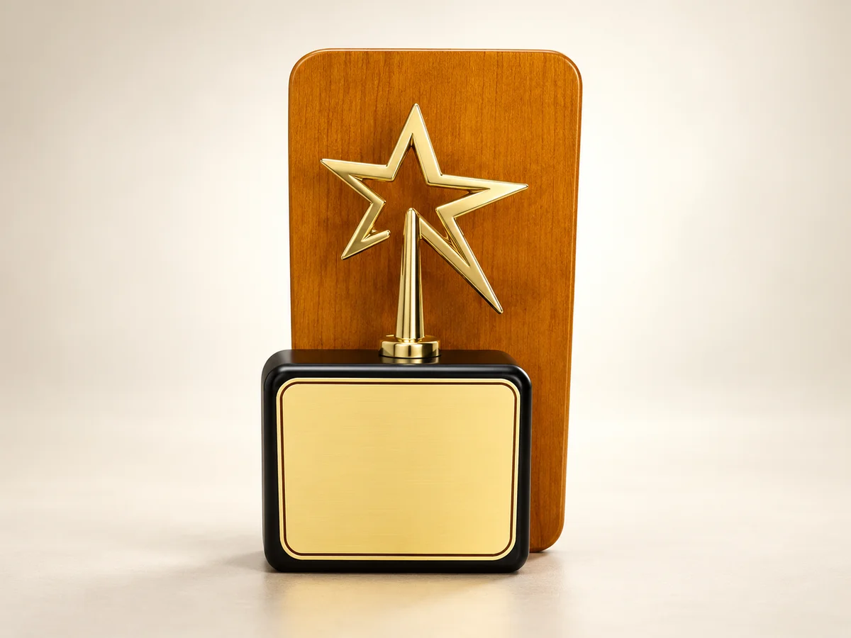 WT30 Gold, Silver, Bronze Trophy